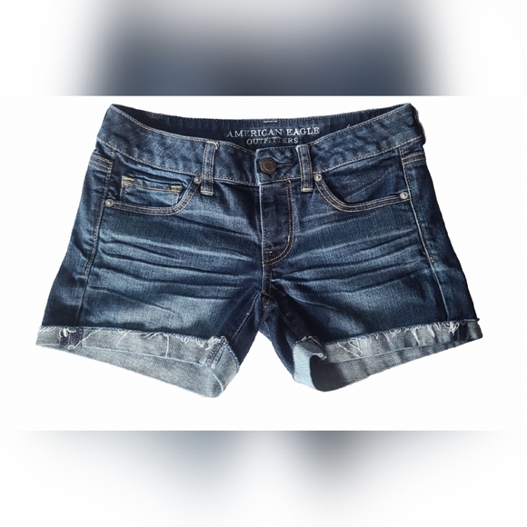 American Eagle Jean Shorts size 6 - Picture 2 of 8